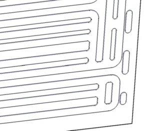 channel plate for ess cooler
