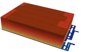 heat transfer simulation for battery energy storage