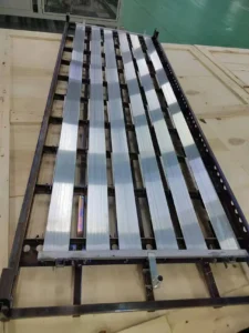 muli-ports cooling plate on brazing fixture