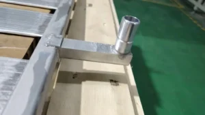 multi-port tube cooling plate dimension check
