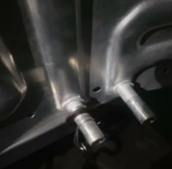water nozzle braze joint strength test