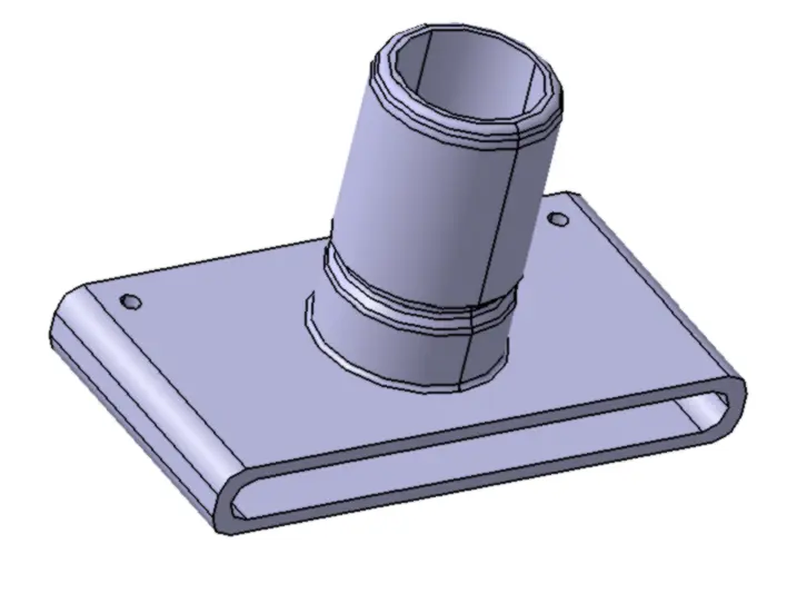 coolant pipe for battery cooling plate